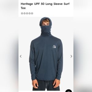 Quicksilver Men's t shirt size S Long sleeves pullover